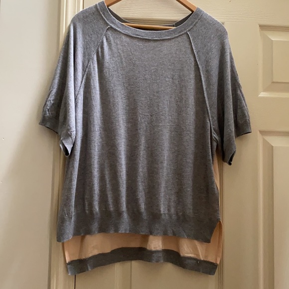 Grey & Peach top - Picture 5 of 6